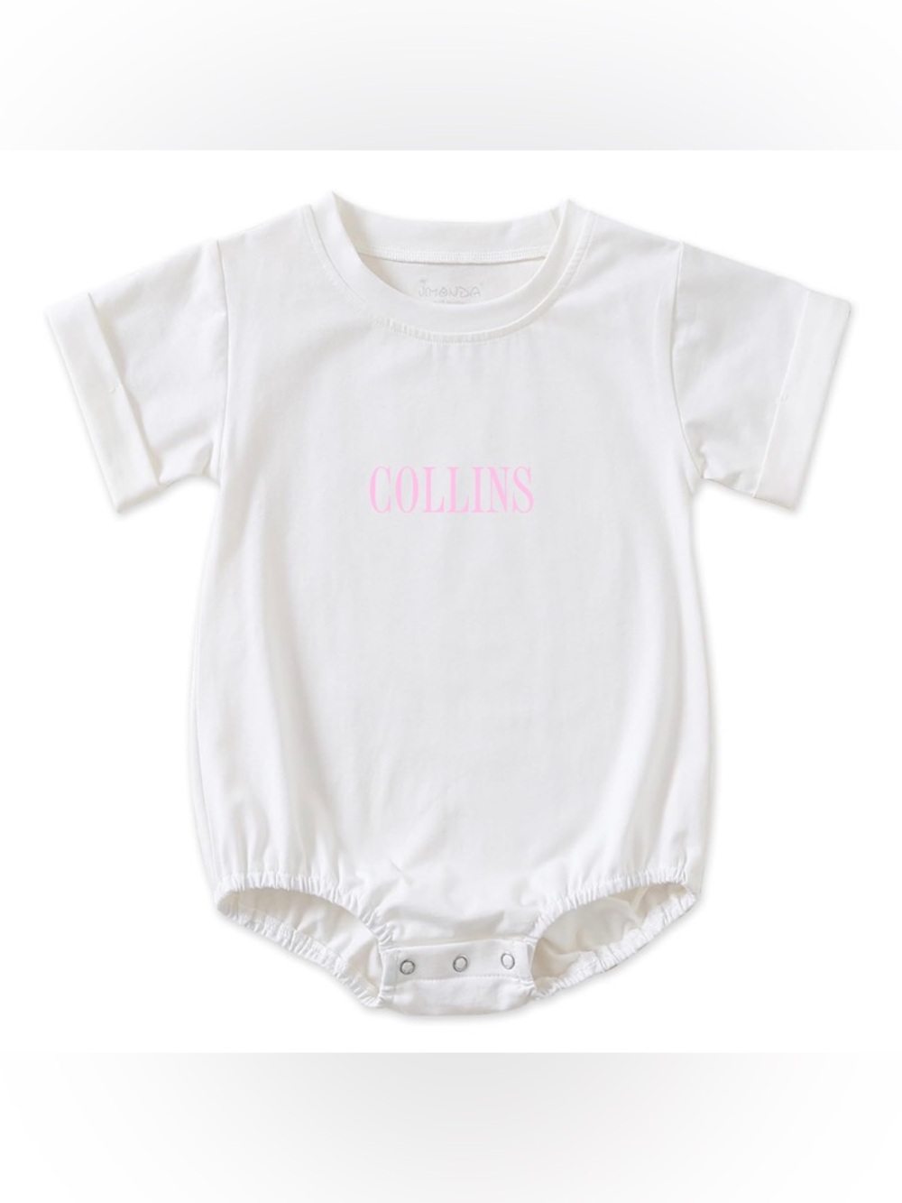 Personalized Baby Onesie with Text